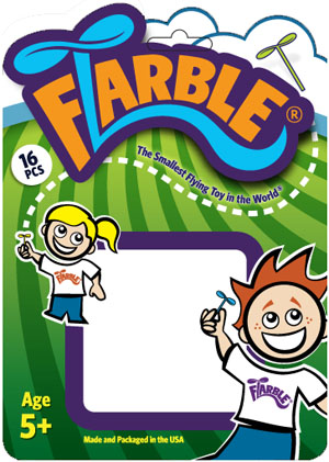 Flarble Product Blister Pack
