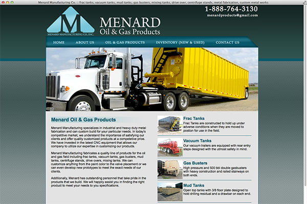 Menard Oil & Gas Products