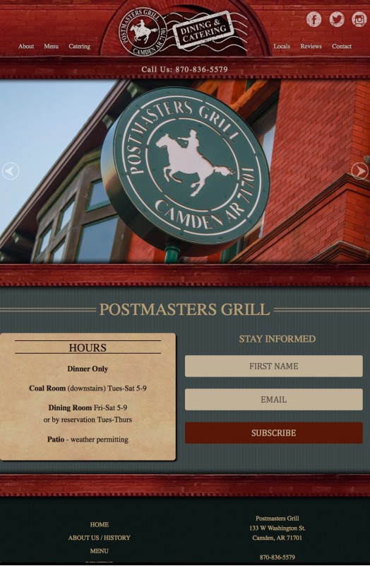 Postmasters Grill title=