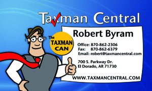 Taxman Central Business Card