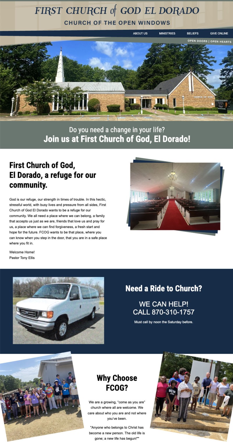 First Church of God El Dorado