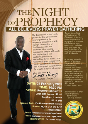 Dr. James Nanjo - Event Flyer