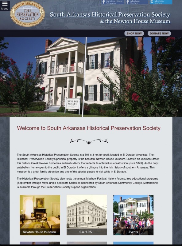 South Arkansas Historical Foundation title=